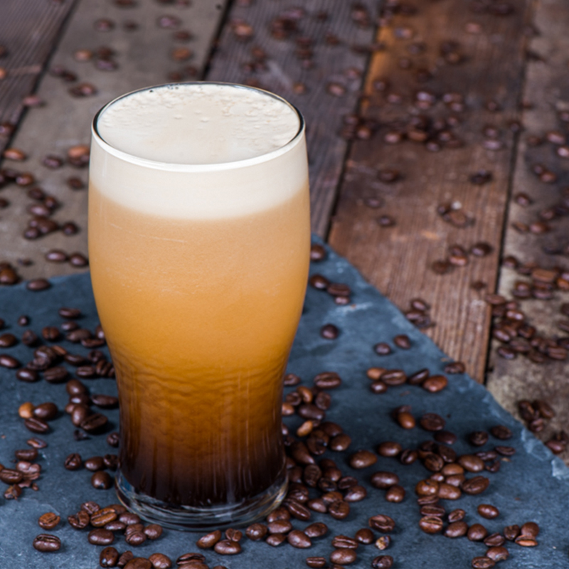 cold draft coffee beverage
