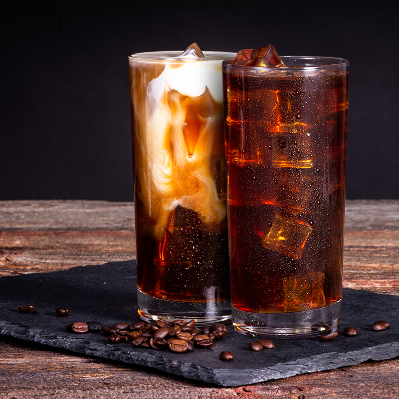 Iced coffee beverages