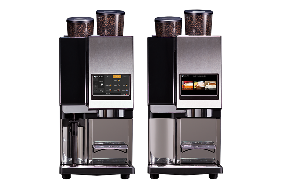 Two Super-Automatic Commercial Espresso Machines