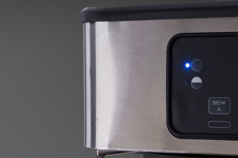 Close Up of Commercial Coffee Machine