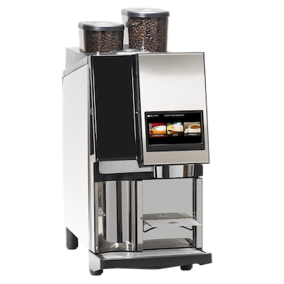 Super-automatic commercial espresso machine