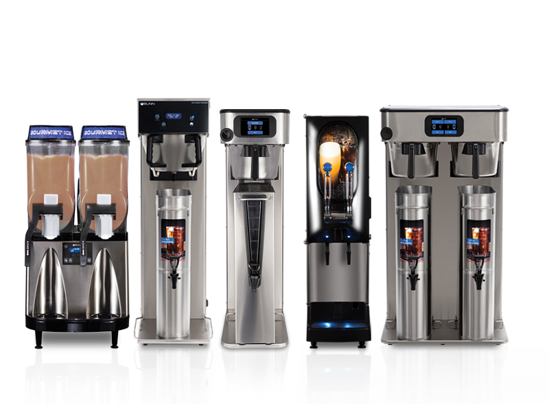 cold brew and cold coffee machine lineup