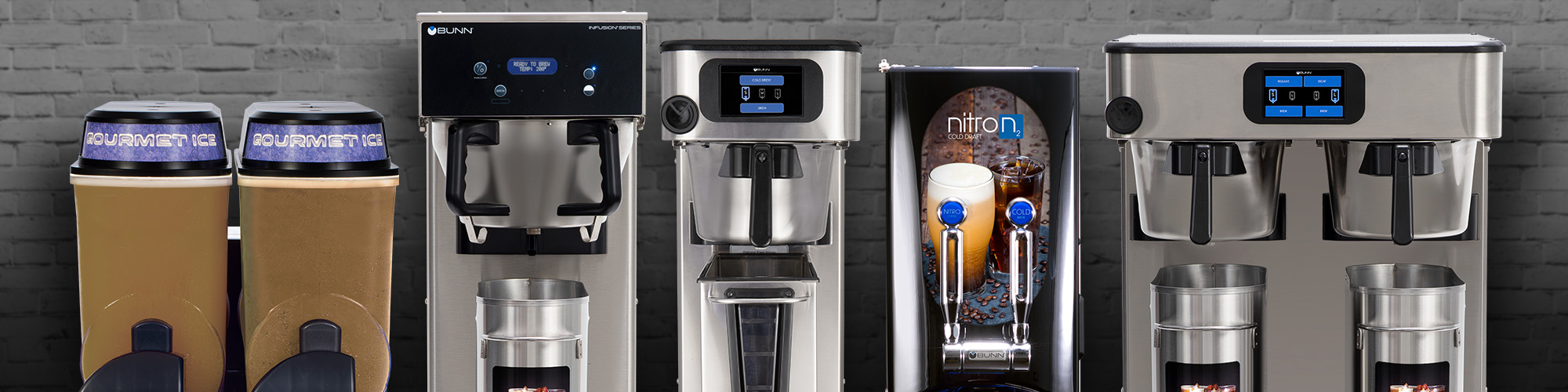 Cold coffee machines